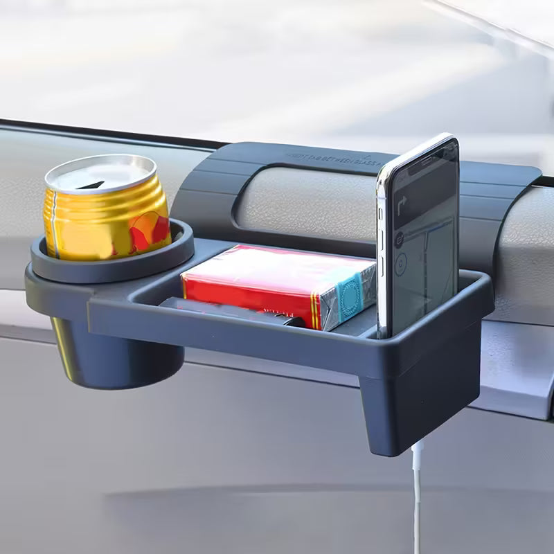 car cup holder صندوق تخزين متعدد الاستخدامات للباب الجانبي للسيارة