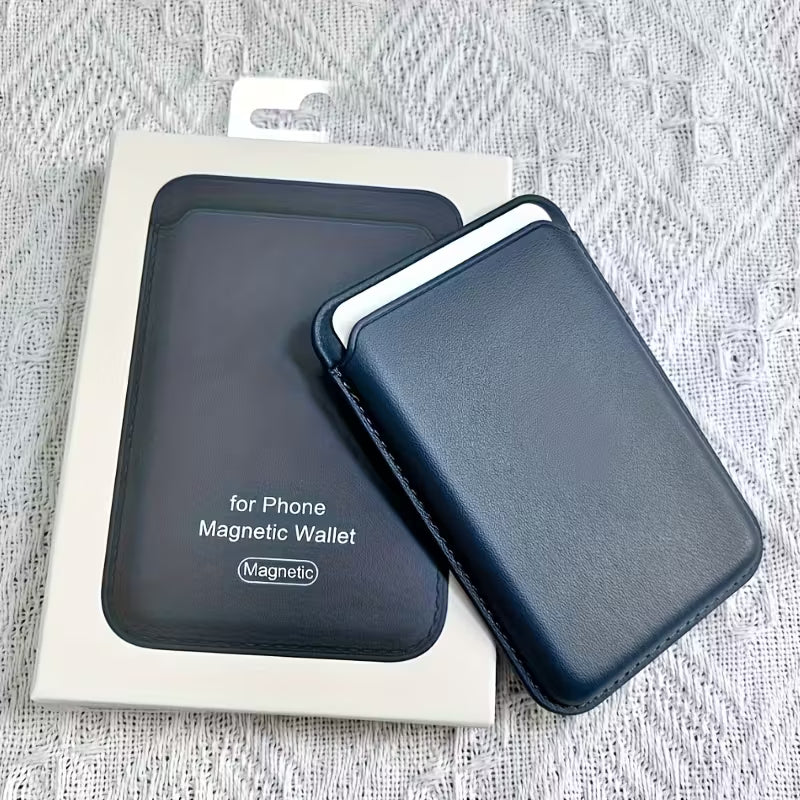 iPhone MagSafe wallet قطعة حافظة بطاقات مغناطيسية   –  حافظة بطاقات آيفون