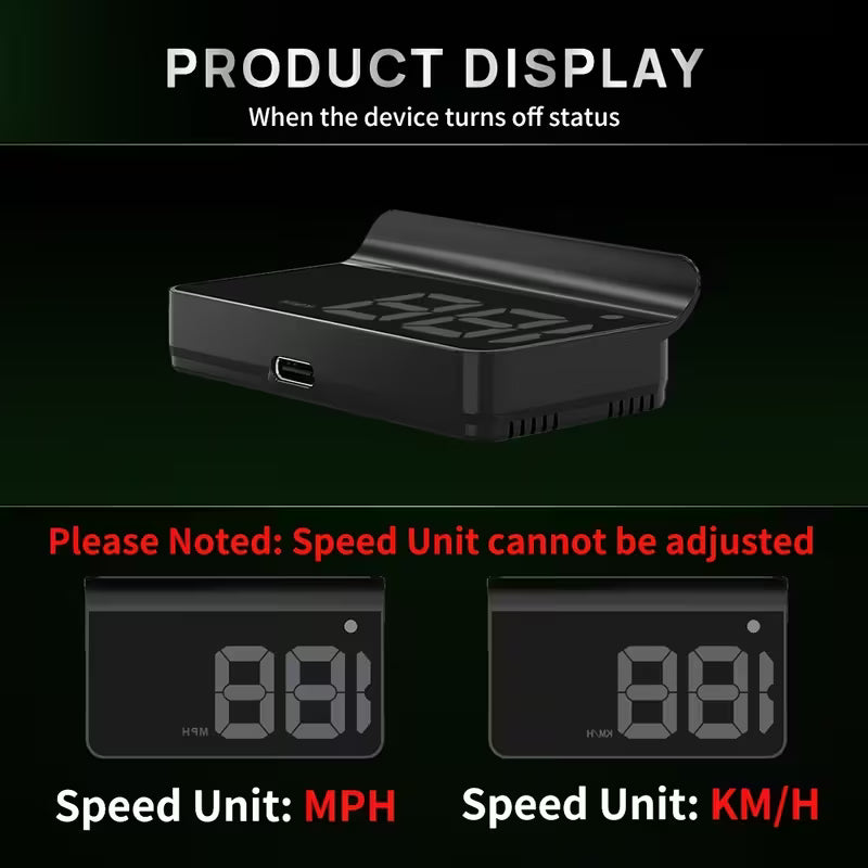 Digital Speedometer مقياس سرعة السيارة مع شاشة عالية الجودة