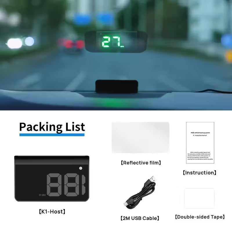 Digital Speedometer مقياس سرعة السيارة مع شاشة عالية الجودة